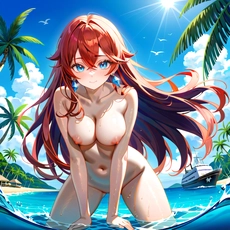 Sexy girl on the beach. Image #826