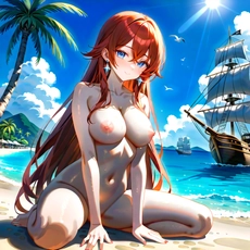 Sexy girl on the beach. Image #834