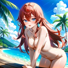 Sexy girl on the beach. Image #856