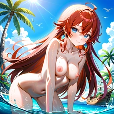 Sexy girl on the beach. Image #876