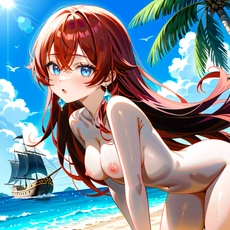 Sexy girl on the beach. Image #910