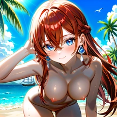 Sexy girl on the beach. Image #911