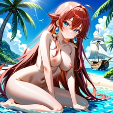 Sexy girl on the beach. Image #917