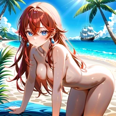 Sexy girl on the beach. Image #935