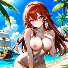 Sexy girl on the beach. Image #956