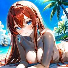 Sexy girl on the beach. Image #980