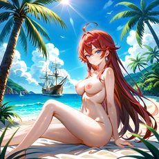 Sexy girl on the beach. Image #1043