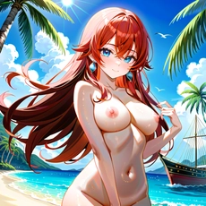Sexy girl on the beach. Image #1105