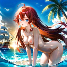 Sexy girl on the beach. Image #1173