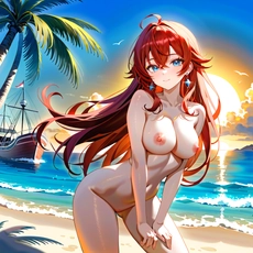 Sexy girl on the beach. Image #1209