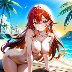 Sexy girl on the beach. Image #1234