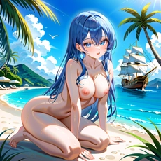 Sexy girl on the beach. Image #1332