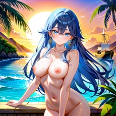 Sexy girl on the beach. Image #1359
