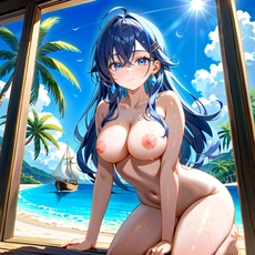 Sexy girl on the beach. Image #1430