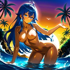 Sexy girl on the beach. Image #1444