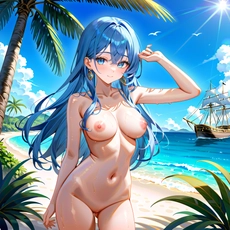 Sexy girl on the beach. Image #1473