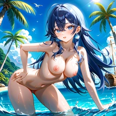 Sexy girl on the beach. Image #1477