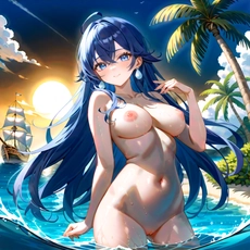 Sexy girl on the beach. Image #1503