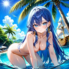 Sexy girl on the beach. Image #1515