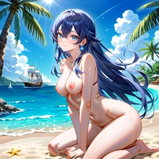 Sexy girl on the beach. Image #1527