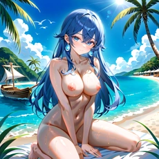 Sexy girl on the beach. Image #1601