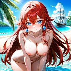 Sexy girl on the beach. Image #1666