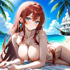 Sexy girl on the beach. Image #1674