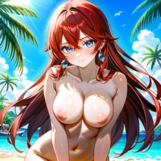 Sexy girl on the beach. Image #1696