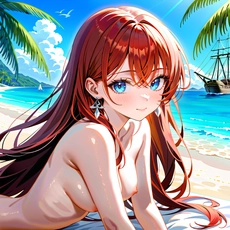 Sexy girl on the beach. Image #1697