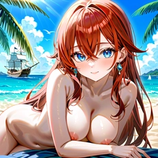 Sexy girl on the beach. Image #1745