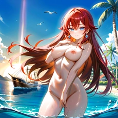 Sexy girl on the beach. Image #1760