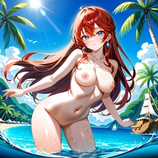 Sexy girl on the beach. Image #1798
