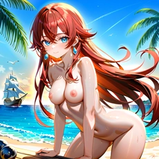 Sexy girl on the beach. Image #1802
