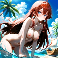 Sexy girl on the beach. Image #1869