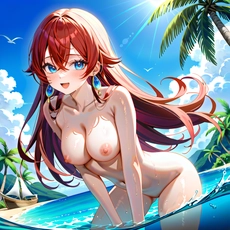 Sexy girl on the beach. Image #1898