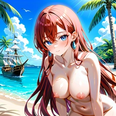 Sexy girl on the beach. Image #1899