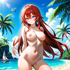 Sexy girl on the beach. Image #1925