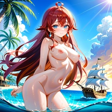 Sexy girl on the beach. Image #1991